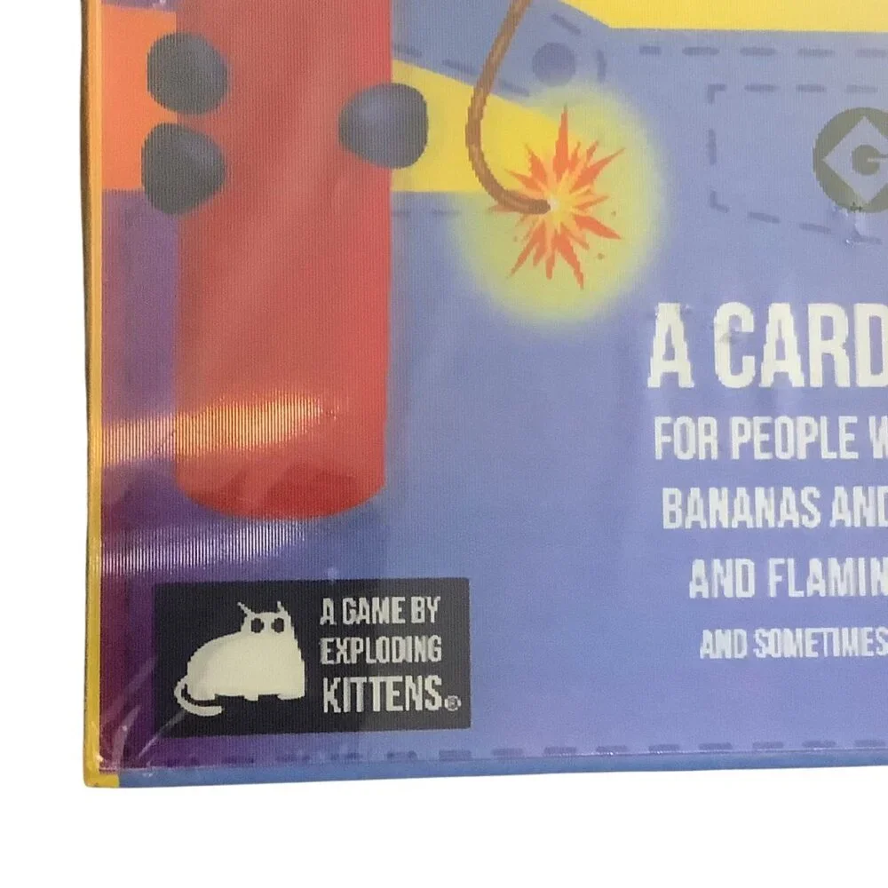 Exploding Minions Card Game Age 7+ 2-5‎ Players Family Friendly Fun Strategy New